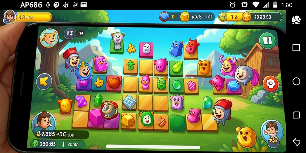 Tampilan gameplay AP686 yang seru dan penuh tantangan.