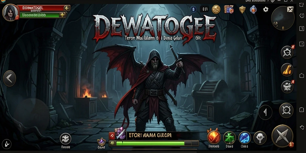 Screenshot gameplay DEWATOGEL yang mendebarkan dan menegangkan.