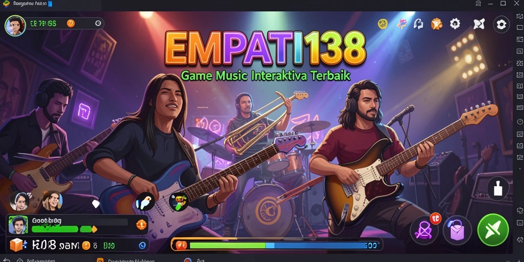 Screenshot gameplay <strong>EMPATI138</strong> menampilkan keseruan bermain musik interaktif.