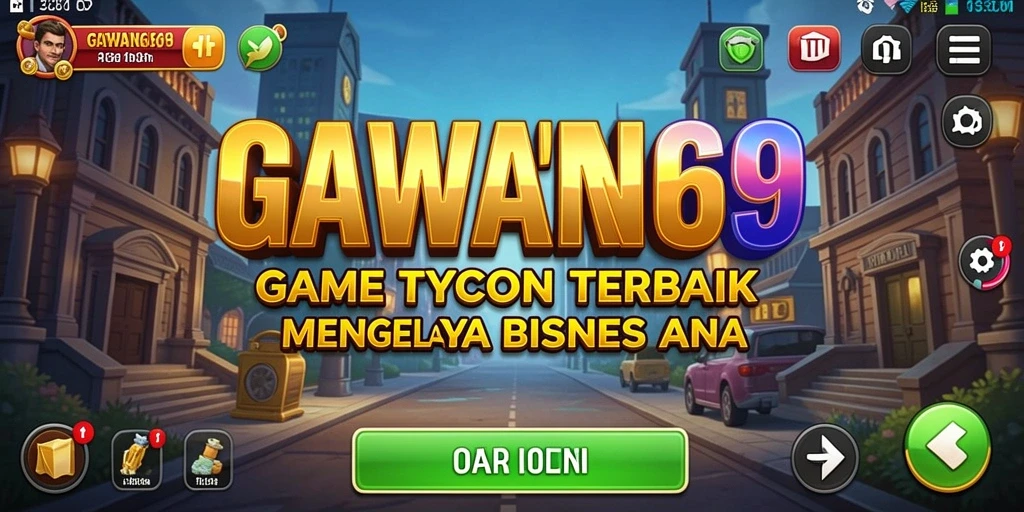 Tampilan menarik dari gameplay Tycoon yang mengasyikkan.