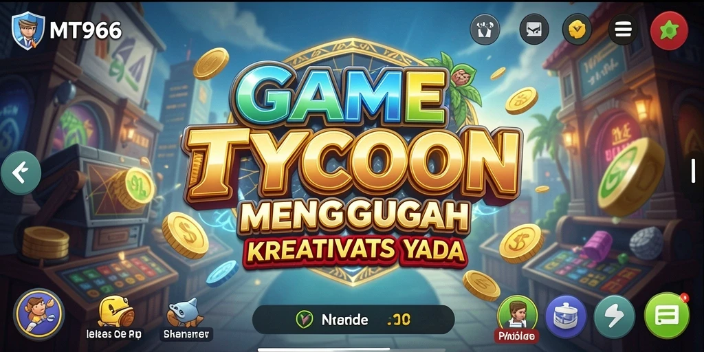 Tampilan menarik dari gameplay Tycoon di MT966.