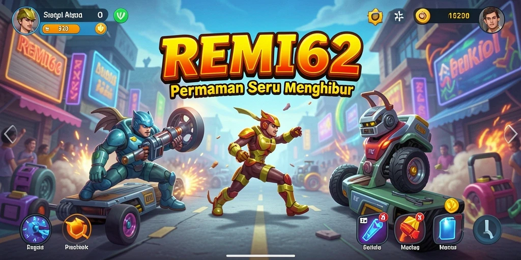 Tampilan gameplay seru dari REMI62 dengan aksi mendebarkan.