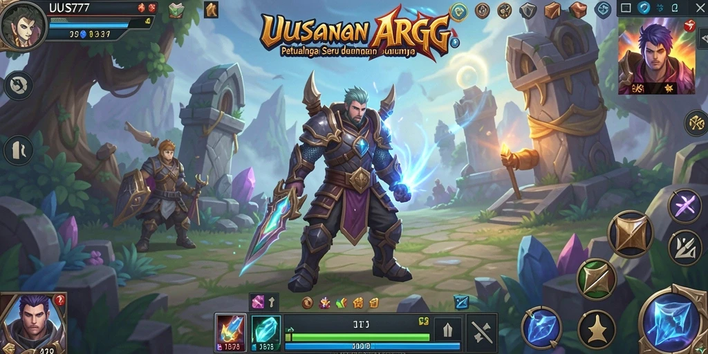 Gameplay ARPG menakjubkan dengan aksi cepat dan petualangan mendebarkan.